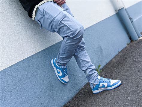 nike dunks university blue outfit